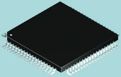 Produktfoto 1 von Microchip Mikrocontroller PIC24FJ PIC 16 bit Oberfläche 128kB Flash TQFP 80-Pin 32 MHz 16 kB RAM