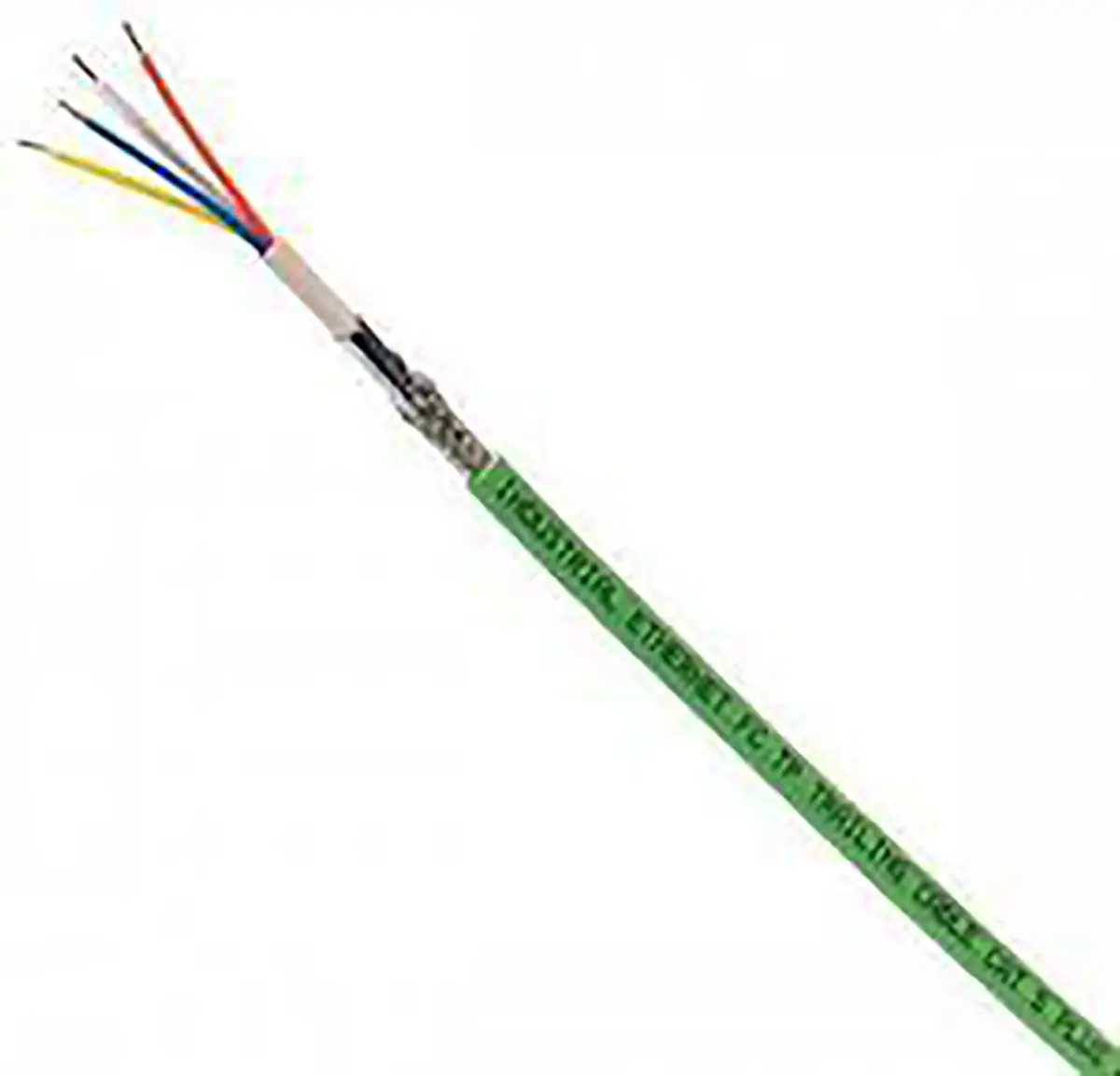 Produktfoto 1 von HARTING HARTING RJ Industrial Cat.5 Ethernet-Kabel, 100 m, Grün 4 Abgeschirmt Geschirmt, Aussen ø 6.5 mm Außen-ø ,