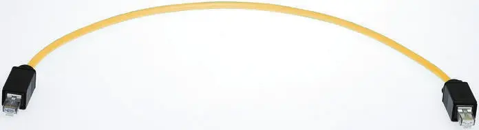 Produktfoto 1 von HARTING Kat. 6 Ethernet-Kabel, 3 m, Grün U/FTP Stecker, A RJ45 Stecker, B RJ45, Polyvinylchlorid