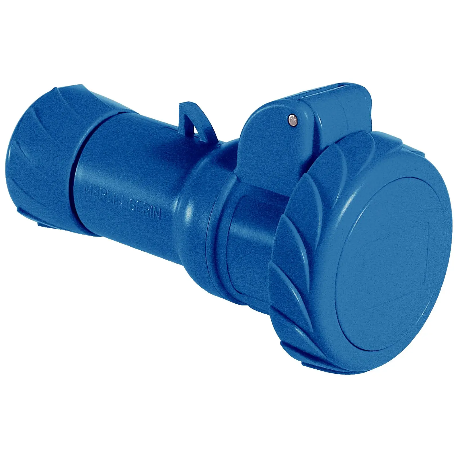 Produktfoto 1 von Schneider Electric Mureva Leistungssteckverbinder Blau, 230V 2P+PE / 16A, Kabel IP67