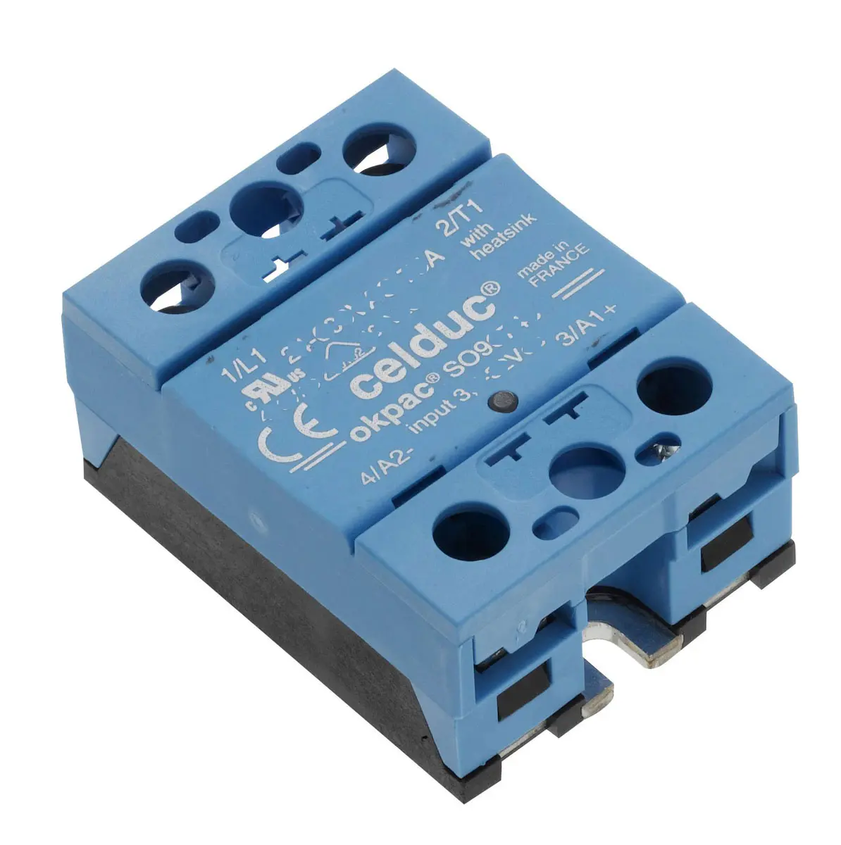 Produktfoto 1 von Celduc SO9 DIN-Hutschiene Halbleiterausgang, SPST 280 V eff. 32V / 25 A