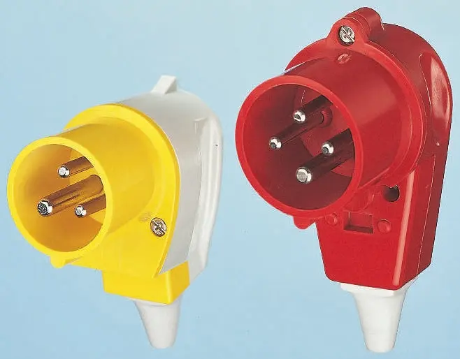 Produktfoto 1 von MENNEKES Vario TOP Leistungssteckverbinder Rot 3P+N+PE, 400V, Kabel Gerade IP44 16A Phasenwender