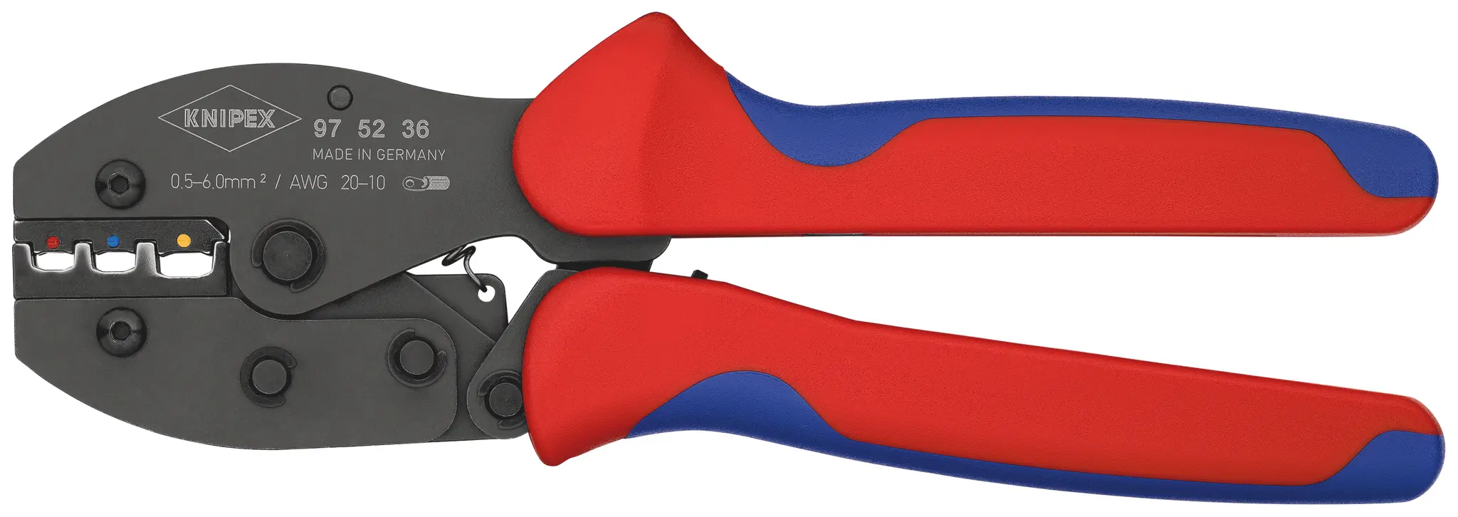Produktfoto 1 von Knipex Crimp-Werkzeug für Isolierte Klemmen, 220 mm