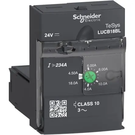 Produktfoto 1 von Schneider Electric TeSyS U System-Motorstarter 690V ac 3-phasig 7.5 kW, IP20 / 18A, 4.5 A