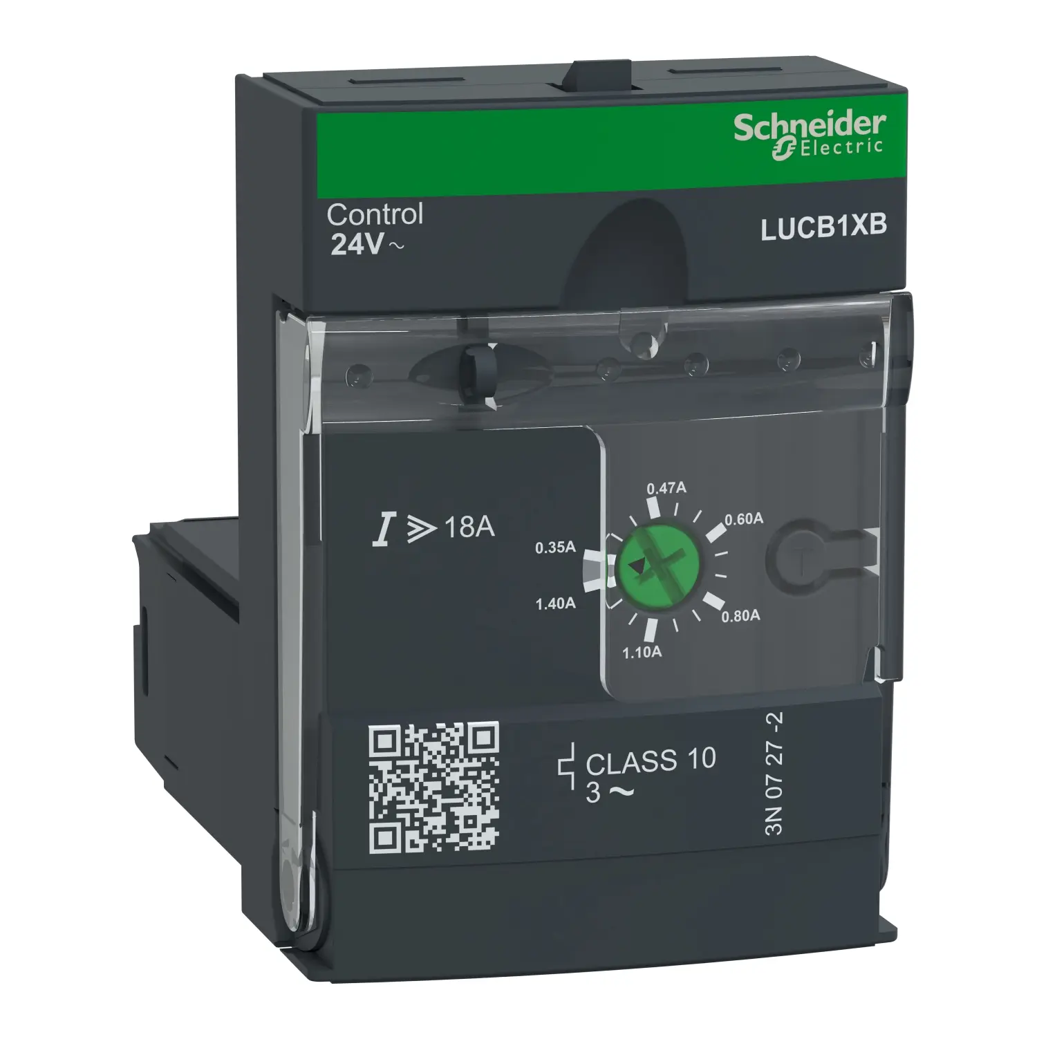 Produktfoto 1 von Schneider Electric TeSyS U System-Motorstarter 690V 3-phasig 0.25 kW, IP40, IP20 / 0.35A, 1.4 A