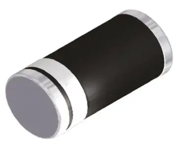 Produktfoto 1 von Vishay Zenerdiode Einfach 1 Element/Chip Oberfläche 33 V 5 % / 1 W max, DO-213AB 2-Pin