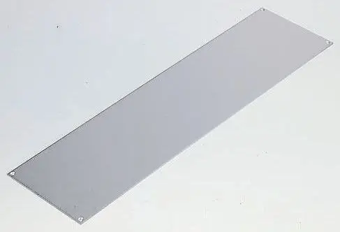 Produktfoto 1 von RS PRO Aluminium 4 U, Grau 520 mm 183 mm