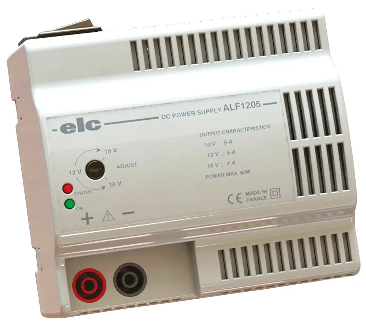 Produktfoto 1 von ELC ALF1205 Analog Labornetzgerät 60W, 10V / 5A