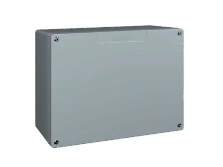 Produktfoto 1 von Rittal GA Aluminiumguss Wandanschlusskasten Grau RAL 7001 IP66, HxBxT 232 mm, 280 mm x 111 mm