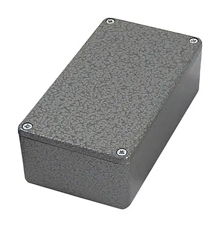 CAMDENBOSS 5000; Gehäuse; Aluminiumdruckguss; Grau IP54 Breite 95 mm Höhe 61 mm Länge 121 mm