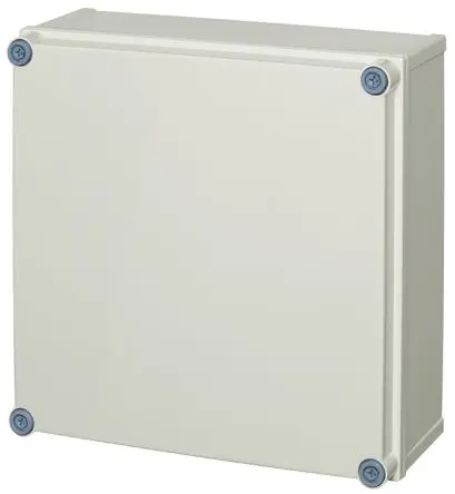 Produktfoto 1 von Fibox CAB PCQ Polycarbonat Wandanschlusskasten Grau IP66, IP67, HxBxT 172 mm, 400 mm x 400 mm