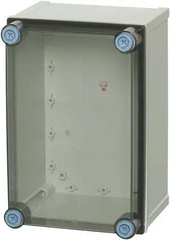 Produktfoto 1 von Fibox CAB PCQ Polycarbonat Wandanschlusskasten Grau IP66, IP40, HxBxT 172 mm, 300 mm x 400 mm