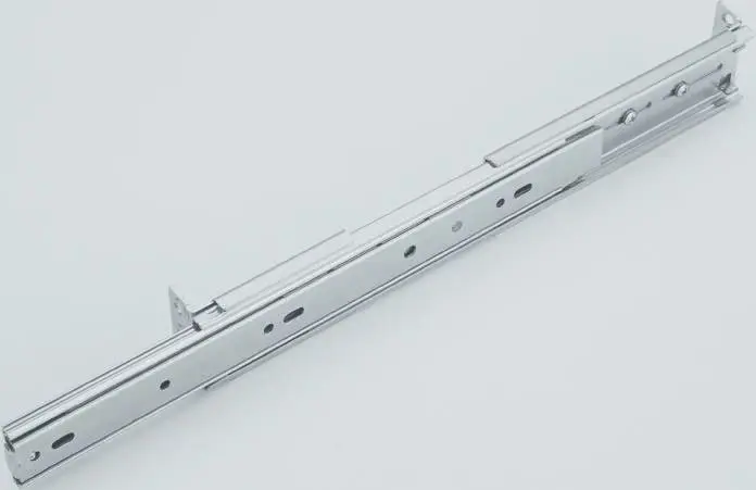 Produktfoto 1 von Accuride Teleskopschiene, Stahl, DZ2907, 55kg max., 9.6 mm breit, 41.1 mm hoch, 610 mm tief