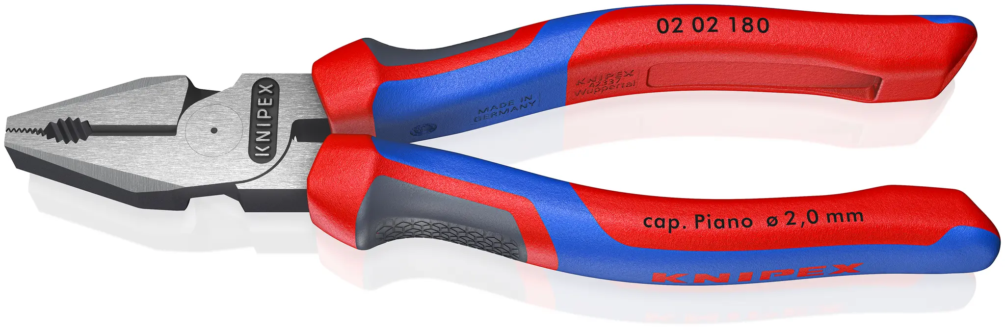 Produktfoto 1 von Knipex Rundzange Schneidkraft → 11.5 mm 180 mm
