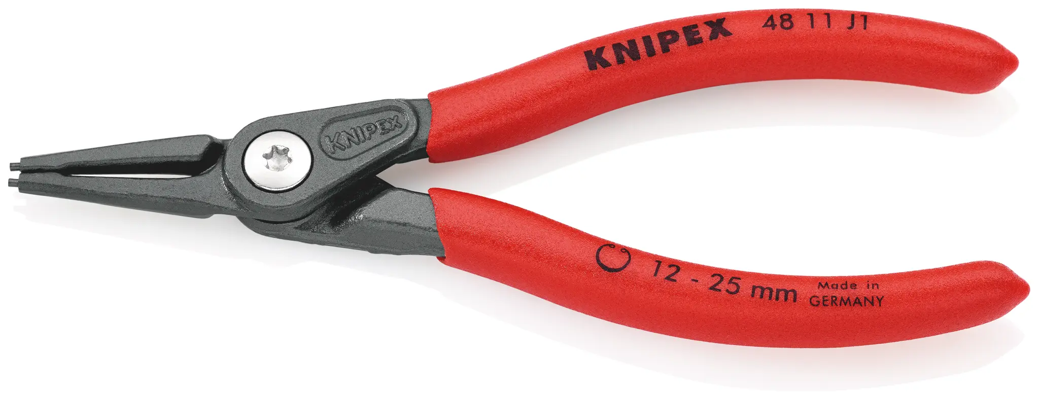Produktfoto 1 von Knipex Sicherungsringzange Gerade 140 mm 12 To 25 mm Schließer (NO)