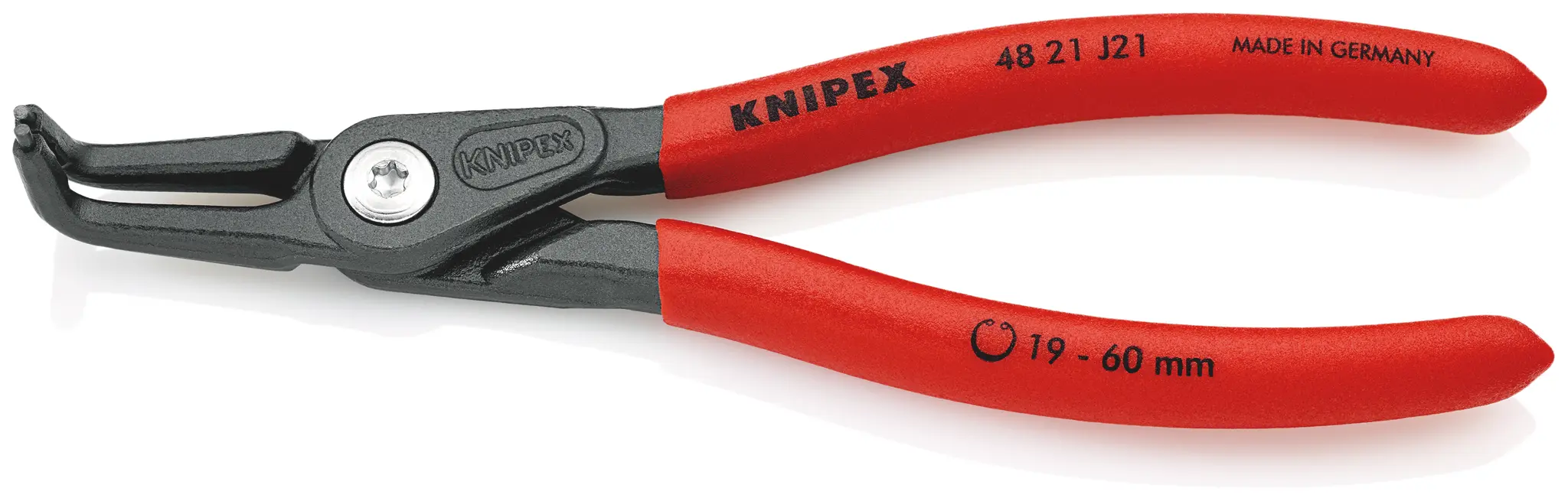 Produktfoto 1 von Knipex Sicherungsringzange Außen- 165 mm 19 To 60 mm ESD-Sicherheit Schließer (NO)