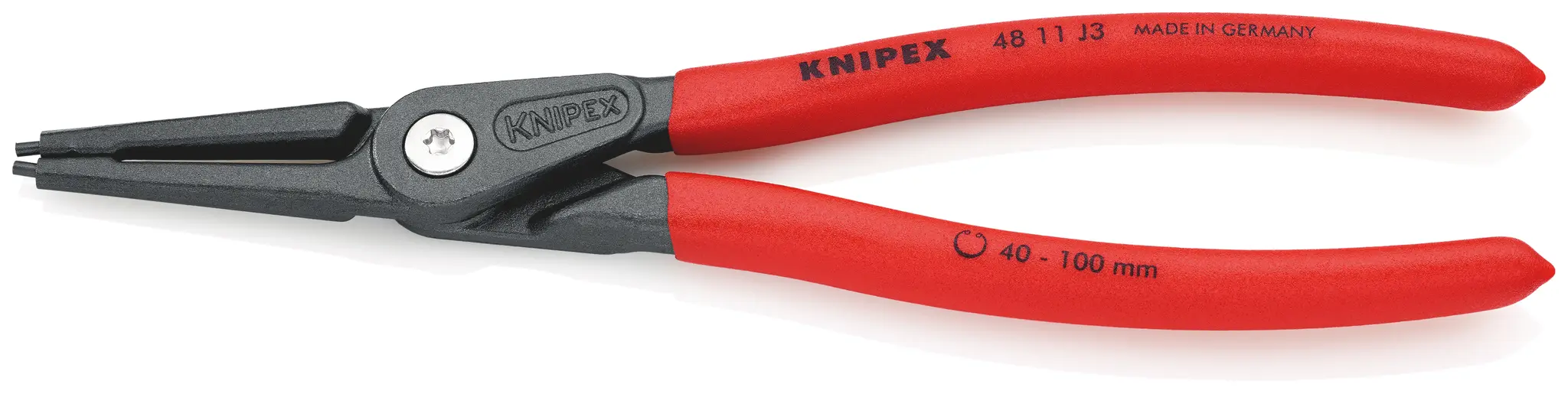 Produktfoto 1 von Knipex Sicherungsringzange 225 mm 40 to 100 mm Schließer (NO)