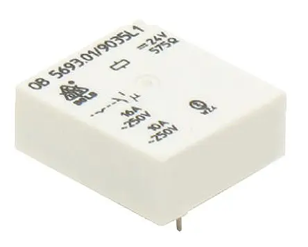 Produktfoto 1 von Dold OB 5693 Leistungsrelais 12V dc Spule 1-poliger Umschalter 16A 150 Ω 1 W