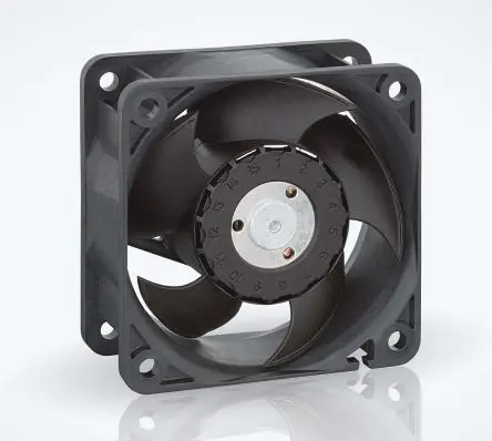 Produktfoto 1 von ebm-papst 620 Axiallüfter, Kugel, 24V dc / 2.2 W 92 mA, 6100 U/min, 40 m³/h IP20 60 mm 60mm 25 mm