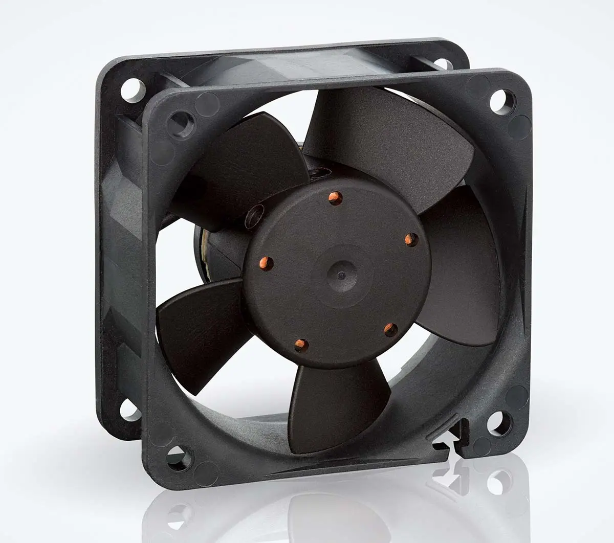 Produktfoto 1 von ebm-papst 600 N DC-Axiallüfter, Kugellager, 24 V dc / 2.1W, 60 x 60 x 25mm, 5600U/min, 43m³/h