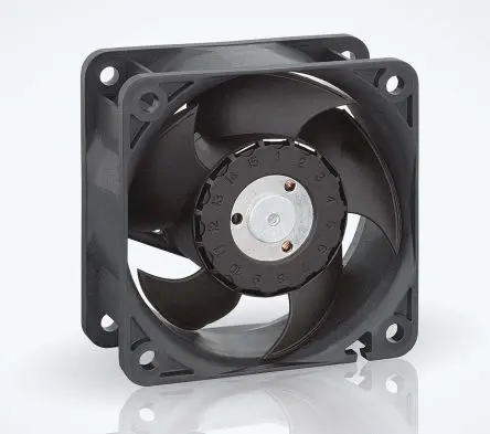 Produktfoto 1 von ebm-papst 620 Axiallüfter, Kugel, 12V dc / 2.1 W 1.05 A, 6100 U/min, 40 m³/h IP20 60 mm 60mm 25 mm