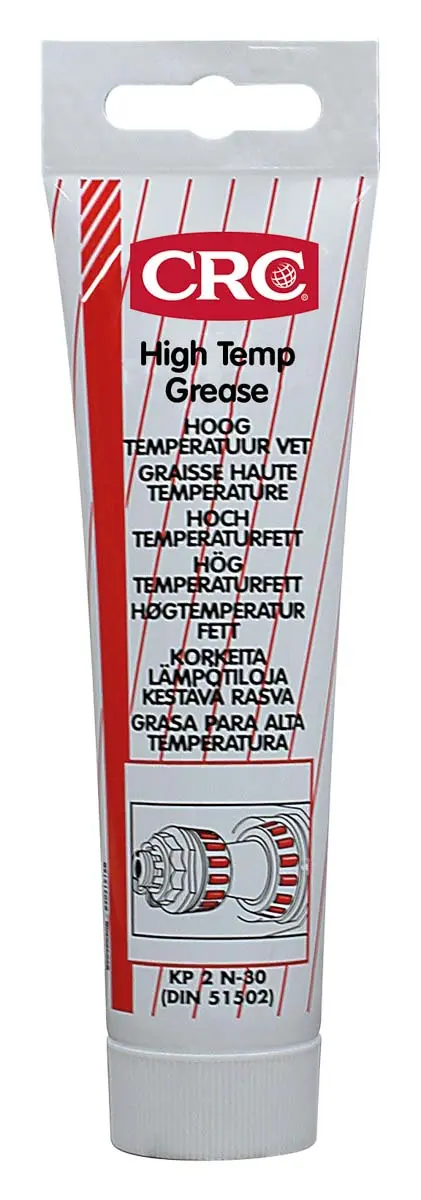 Produktfoto 1 von CRC High Temp Grease Lithium Fett Gelb -30 °C bis 150 °C, Rohr 100 ml