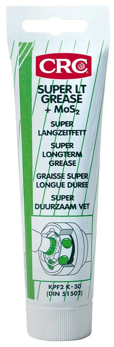 Produktfoto 1 von CRC SUPER LONG-LIFE GREASE Lithium Langzeitfett MoS2 Braun -30 °C bis 130 °C, Rohr 100 ml