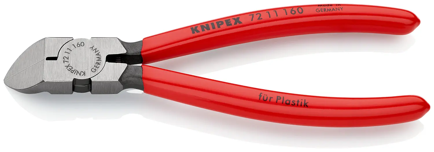 Produktfoto 1 von Knipex Knipex Glatt Seitenschneider Schließer (NO) 160 mm / Backen 10mm, Schneidleistung 2 mm