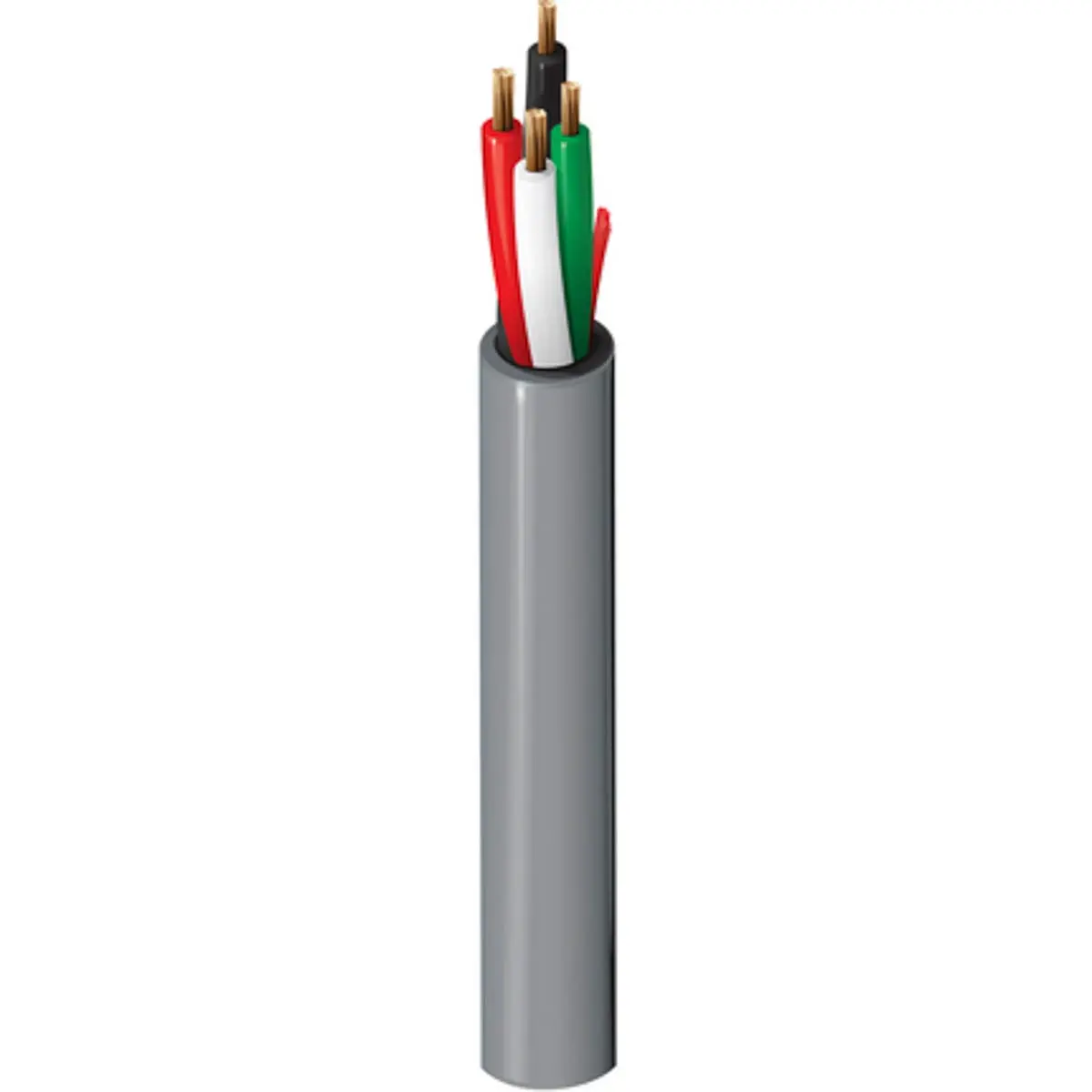 Produktfoto 1 von Belden 5302UE Steuerkabel, 4-adrig 0.82 mm² 18 AWG Grau Ungeschirmt, 152 m, Polypropylen