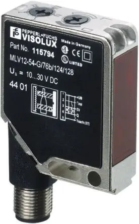 Produktfoto 1 von Pepperl + Fuchs MLV12 Kubisch Optischer Sensor, Reflektierend, Push-Pull Ausgang