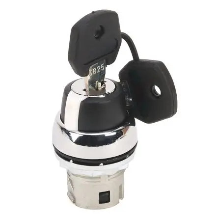Produktfoto 1 von Allen Bradley 800F Schlüsselschalterkopf 22 mm 2 Positionen Ronis Rastend IP66