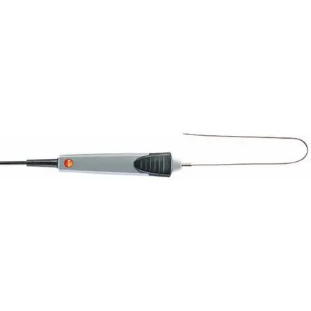 Produktfoto 1 von Testo Temperatursensor, K x 300 mm Eintauchen, Ø 1.5 mm, max.Temp 1000 °C