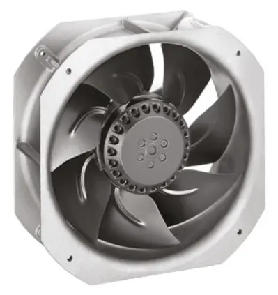 Produktfoto 1 von ebm-papst W4S200 Axiallüfter, Kugel, 230V ac / 30 W 210 mA, 1370 U/min, 450 m³/h IP44 225 mm 225mm 80 mm