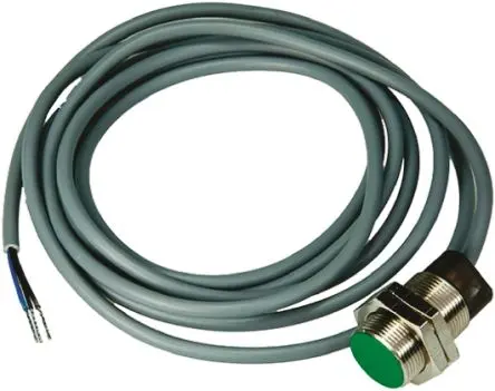 Produktfoto 1 von Baumer 18 mm Induktiver Näherungssensor, Gewinderohr PnP / 200mA 8 mm, IP67 30 V dc