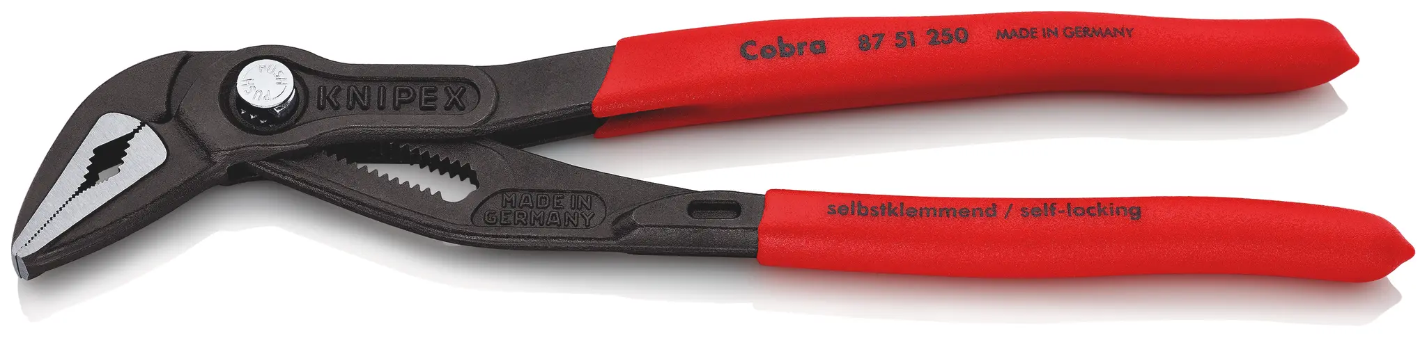 Produktfoto 1 von Knipex Cobra® ES Wasserpumpenzange / Backen 42mm Lang 250 mm