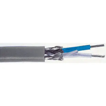 Produktfoto 1 von RS PRO Geschirmt Koaxialkabel, 78 Ω, 100 m, Grau