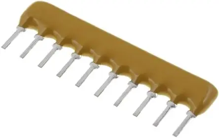 Produktfoto 1 von Bourns Serie 4600X Widerstands-Array BUS, 9 x 2.2 kΩ, 1.25 W 2 %, Bauform SIP Lot
