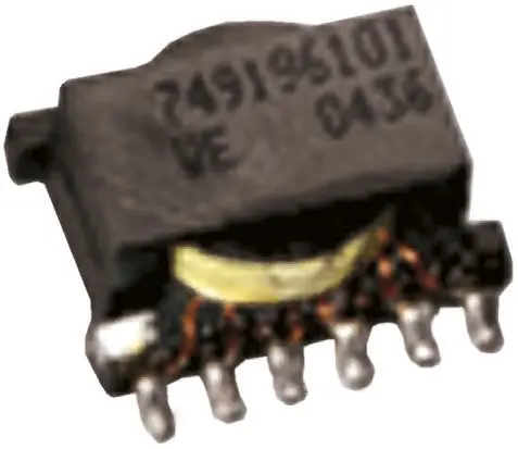 Produktfoto 1 von Wurth Elektronik Impulstransformator 1:1:1:1:1:1 SMD 0.7μH