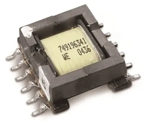 Produktfoto 1 von Wurth Elektronik Impulstransformator 23.3 μH 140mΩ 1:1:1:1:1:1 Oberfläche 0.13μH