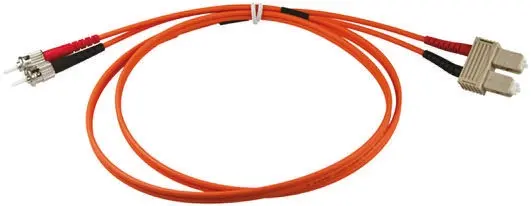 Produktfoto 1 von RS PRO LWL-Kabel 3 m, Raucharm halogenfrei Orange 125 μm