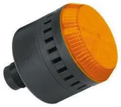 Produktfoto 1 von Allen Bradley 855PC LED, Dauer, Filament/Warnsummer-Licht Schall- und Lichtsignal-Kombination 240V ac Gelb IP65 Panel /