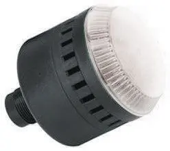Produktfoto 1 von Allen Bradley 855PC LED, Dauer, Filament/Warnsummer-Licht Schall- und Lichtsignal-Kombination 24V ac/dc Klar IP54, IP56,