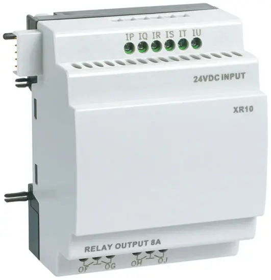 Produktfoto 1 von Crouzet Millenium 3 E/A-Modul, 6 Eing. Relais Ausg.Typ Digital Eing.Typ für Serie Millenium 3 24 V dc