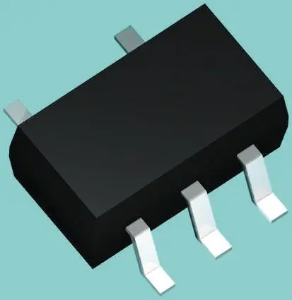 Produktfoto 1 von ROHM 4 ESD-Schutzdiode Gemeinsame Anode 30 W 6.1 V min., 5-Pin, Oberfläche UMD
