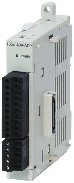 Mitsubishi MELSEC FX SPS-E/A Modul für MELSEC Serie FX / 4 x Analog, Relais, Transistor Ausgang