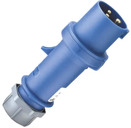 Produktfoto 1 von MENNEKES ProTOP Leistungssteckverbinder Blau 3P, 230V, Kabel Gerade IP44 16A