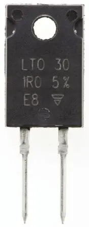 Produktfoto 1 von Vishay LTO30 Dickschicht Widerstand, Radial 1 Ω 5 % / 30 W