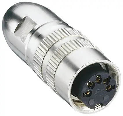 Produktfoto 1 von Lumberg 322 M16 DIN-Buchse Gerade 7-polig, DIN EN 60529, 60 V ac 5A IP68 Kabel, Mit Gewinde Buchse