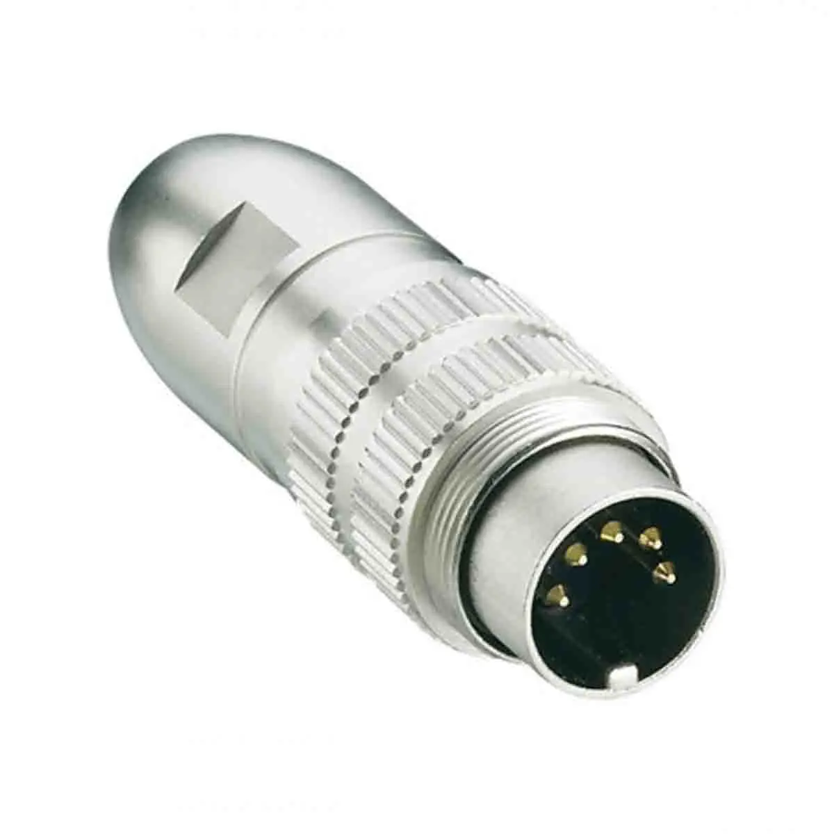 Produktfoto 1 von Lumberg 332 M16 DIN-Stecker Gerade 12-polig, DIN EN 60529, 60 V ac 3A IP68 Kabel, Schrauben Stecker
