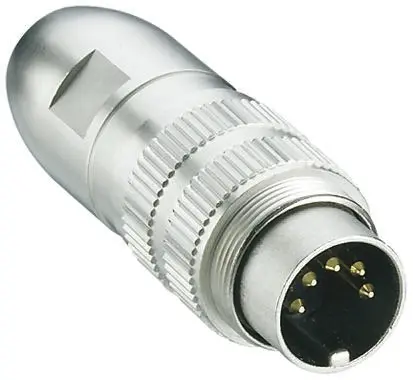 Produktfoto 1 von Lumberg 332 M16 DIN-Stecker Gerade 14-polig, DIN EN 60529, 60 V ac 3A IP68 Kabel, Mit Gewinde Stecker